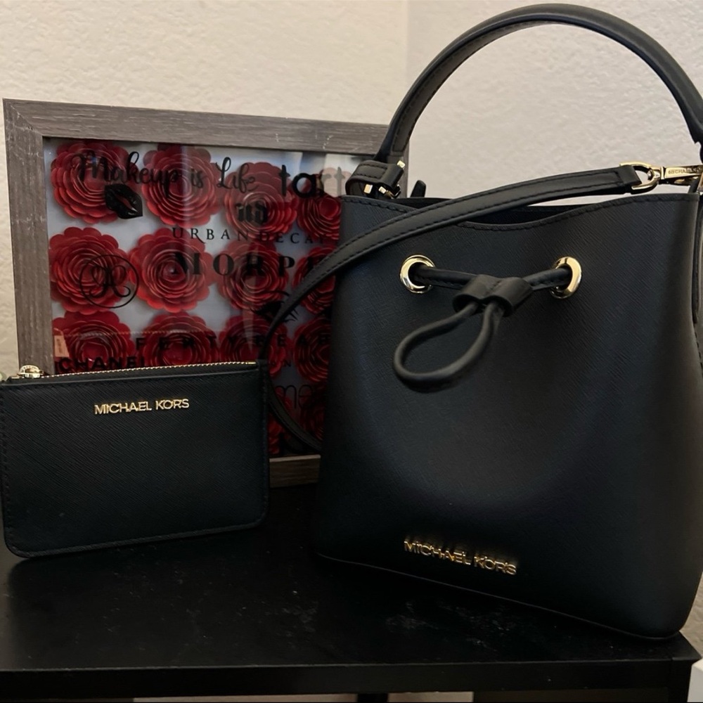 Michael Kors Black Women's Bag Set